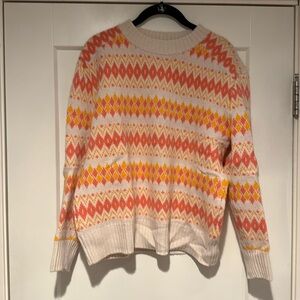 Cashmere Fair Isle crewneck sweater BD148 size S